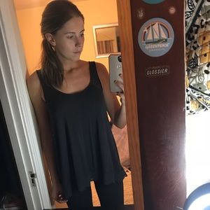 Soft lacy loose-fitting tank. NWOT.